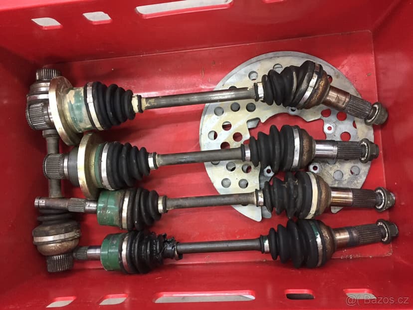 Yamaha Grizzly 660, díly, chladič, motor