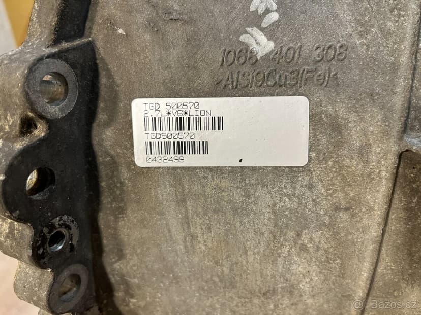 /// AUT.PŘEVODOVKA DISCOVERY 3 2.7 TDV6 ///