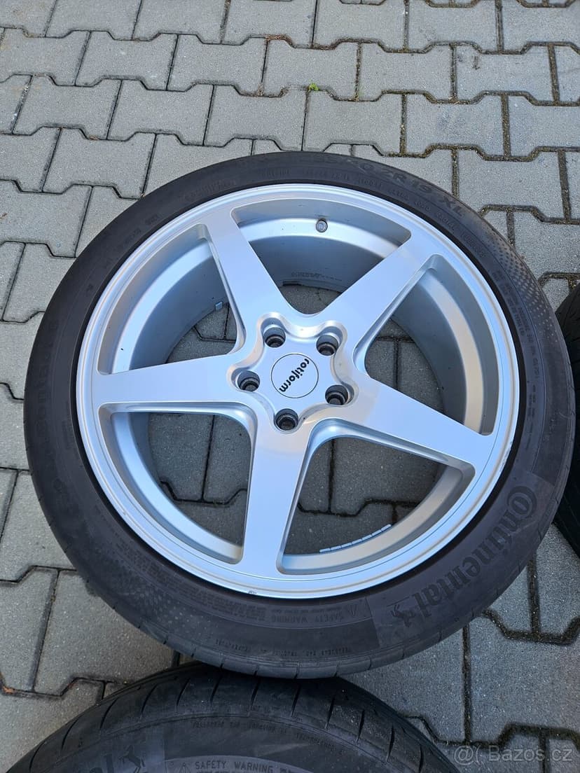 ALU Rotiform WGR 5x120 Letní Continental 255/40/19