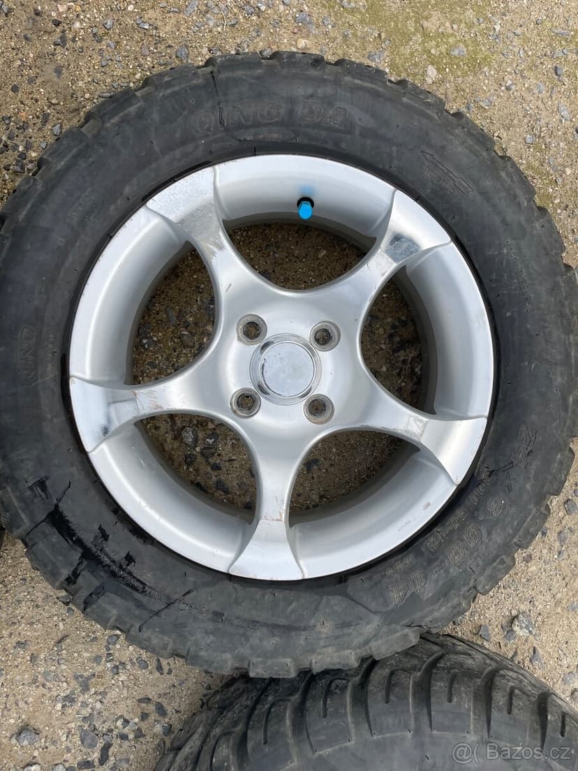 Alukola na čtyřkolku 14” rozteč 4x100