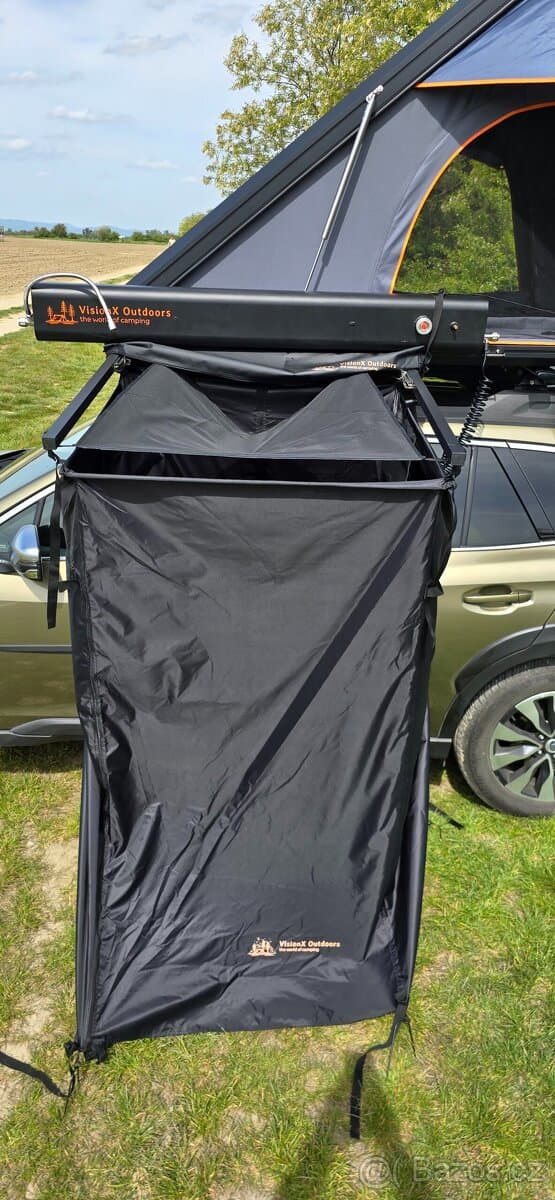 Sprchový stan ke karavanu, na vozidlo