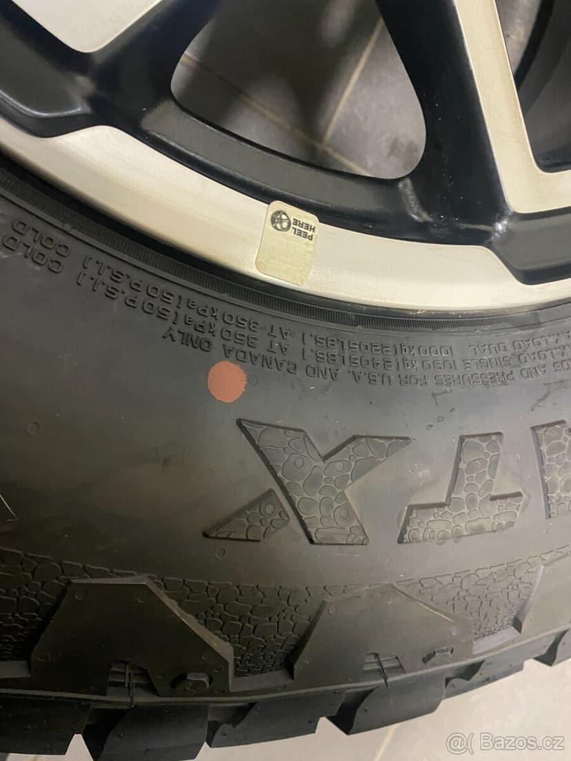 ORIGINAL ALU KOLA JEEP WRANGLER 255/75/17