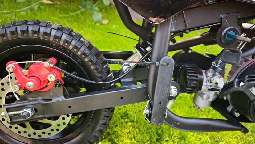 Nová benzínová minikroska 8" kola pro nejmenší