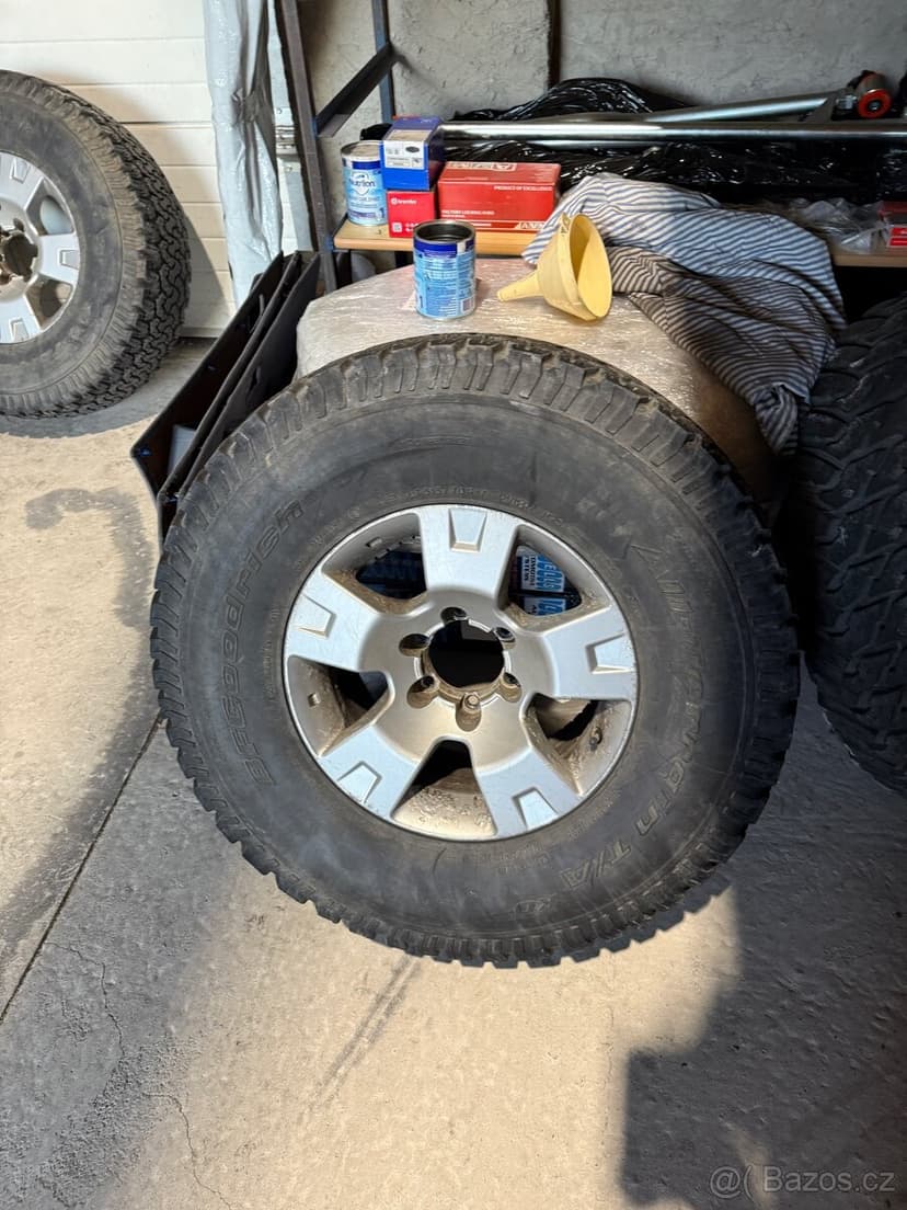 Original GU4 disky Nissan patrol po kusech na prodej