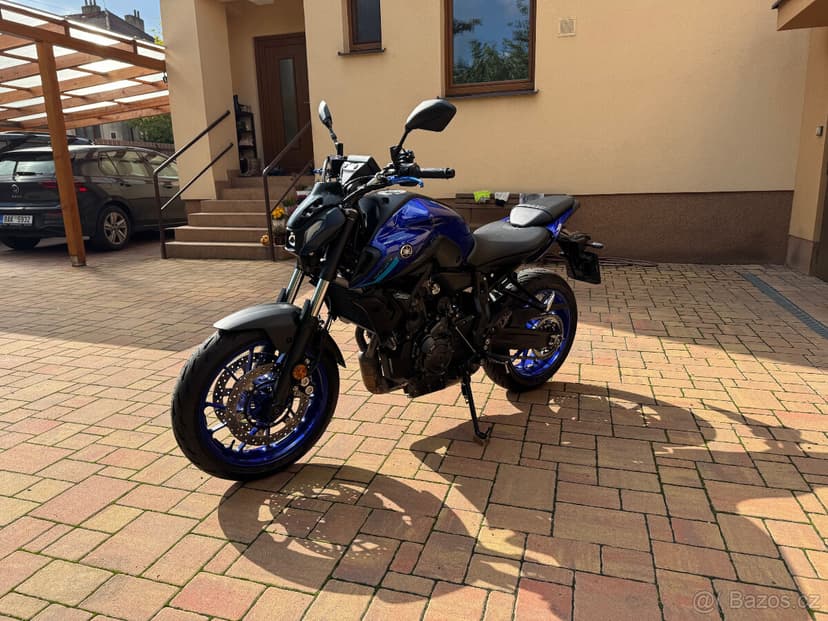 Yamaha MT-07 6200km - odpočet DPH
