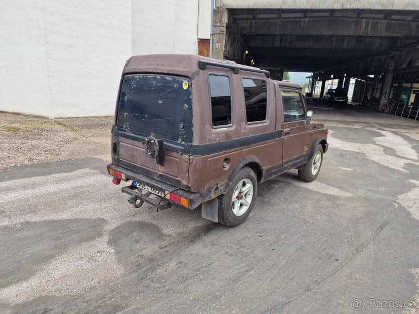 SUZUKI SAMURAI LONG 1.3i LPG STK PLATNÁ  redukce, uzávěrka,
