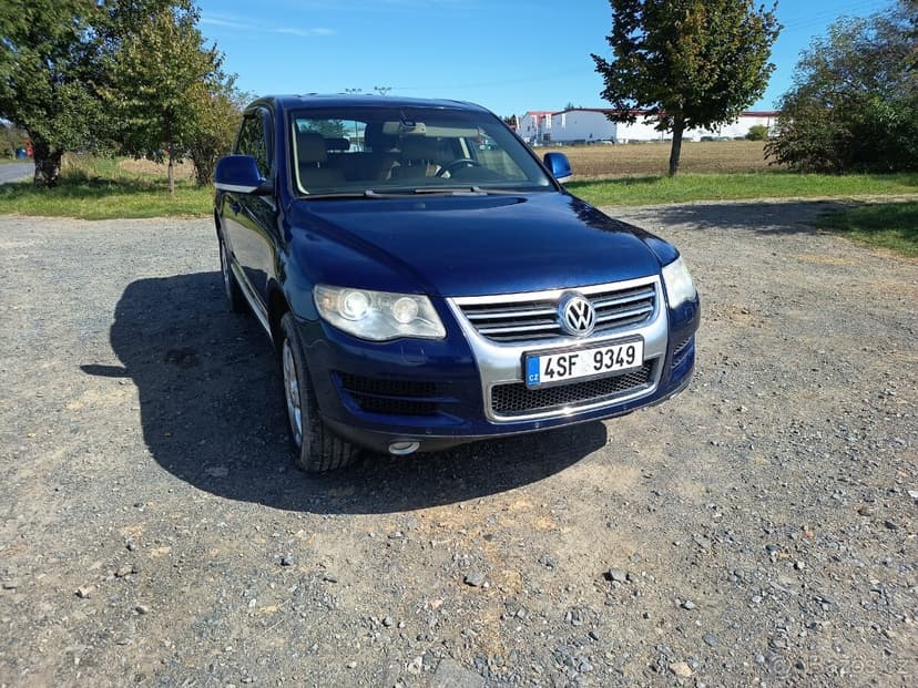 VW Touareg 3.0 V6 tdi BKS 165kW 2007 manuál na pružinách