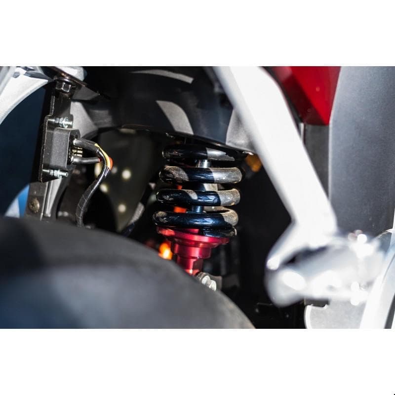 Elektrická motorka Leramotors Lancaster 3000W, červená