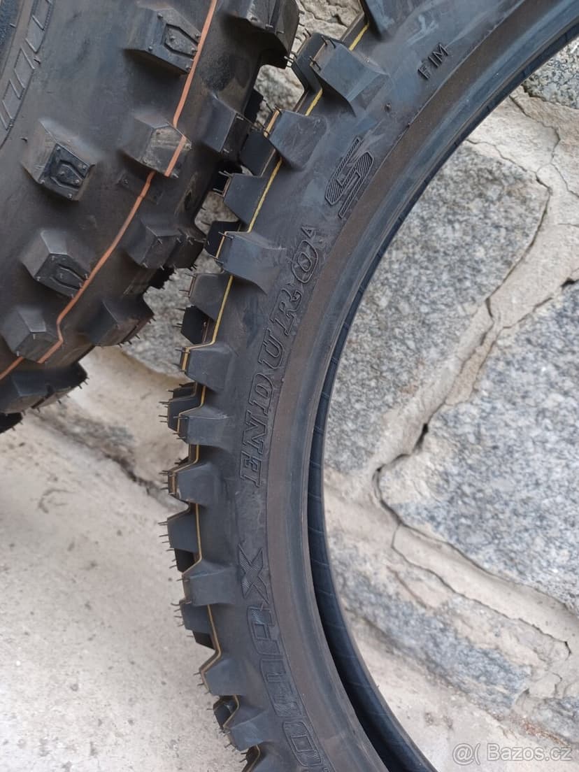 KTM LC4 640 - 620 NOVÉ PNEU DUNLOP 21" a 18"