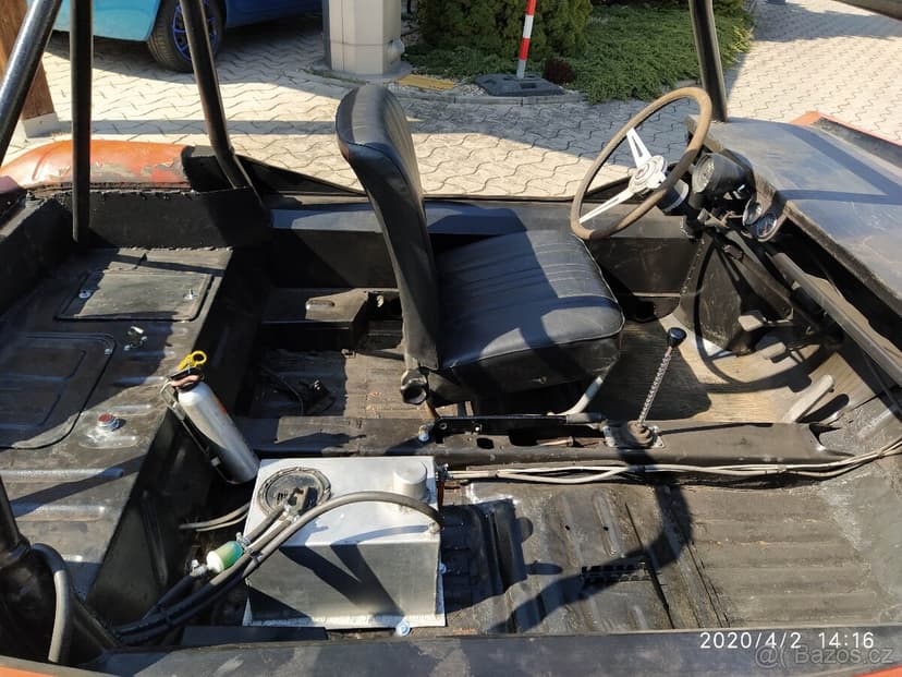Závodní ŠKODA BUGGY - originál, rok 1970 Švédsko