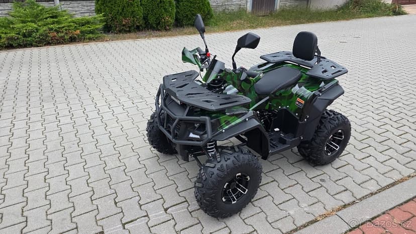 Dětská čtyřtaktní čtyřkolka MiniRocket RockRider Deluxe 150c