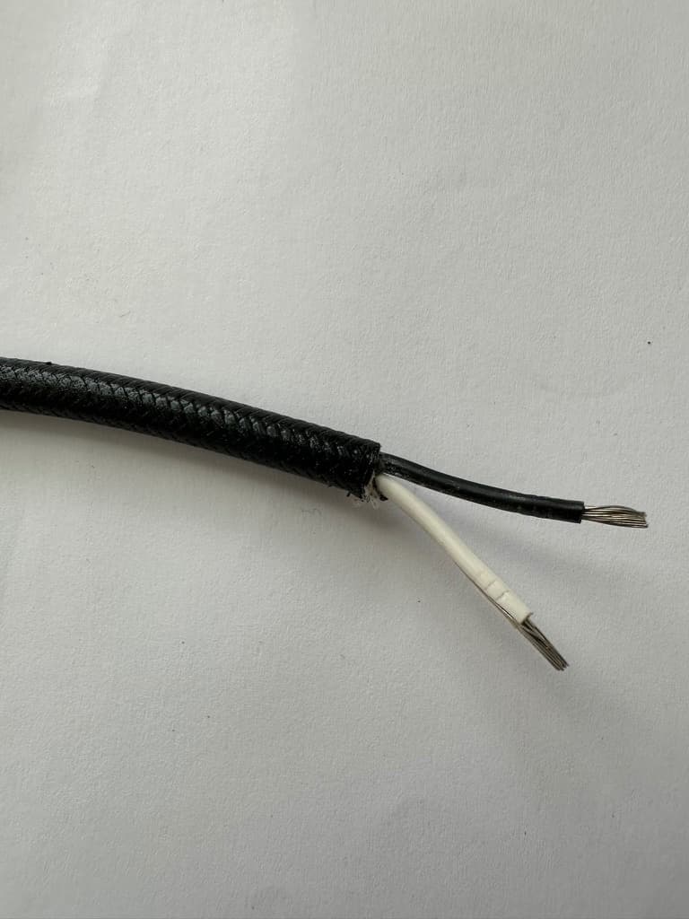 Originál bowdeny opletené bavlnou