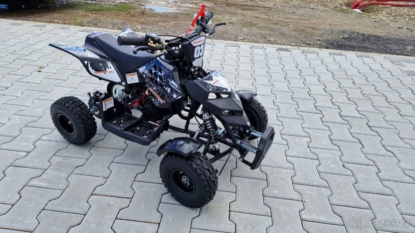 Dětská dvoutaktní čtyřkolka ATV Repti Nitro 49ccm zelená