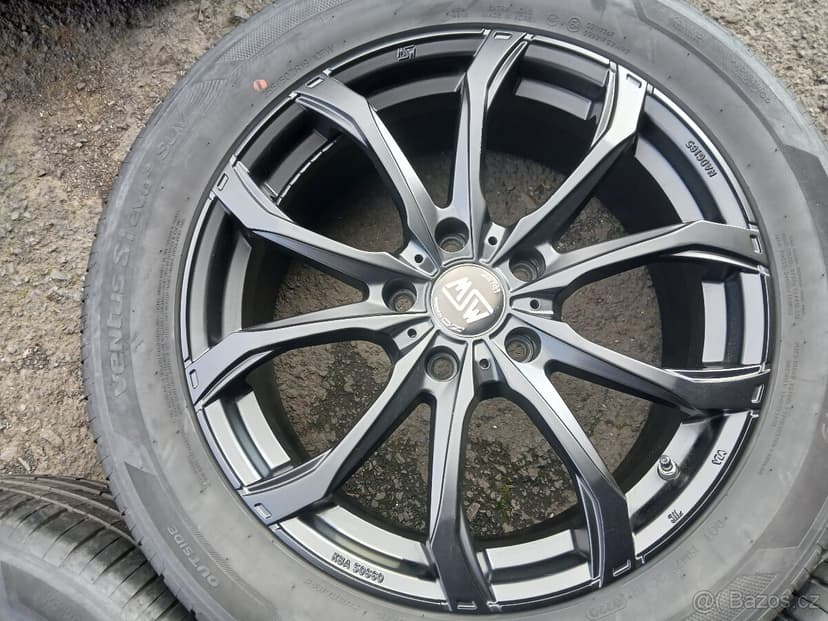P- Sada ALU kol MSW 255/55R19 letní