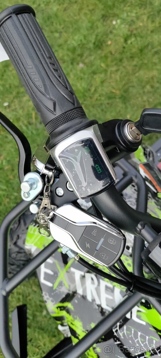 Nová dětská Elektrická čtyřkolka Tori 1200W zelená