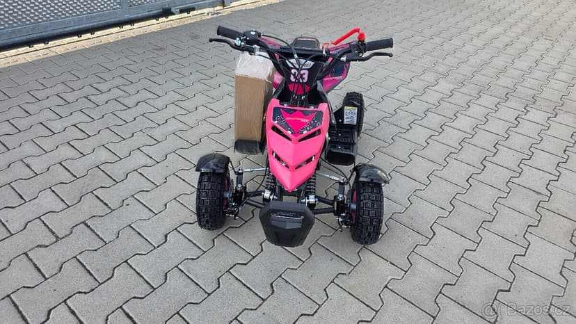 Dětská dvoutaktní čtyřkolka ATV Repti Nitro 49ccm růžová