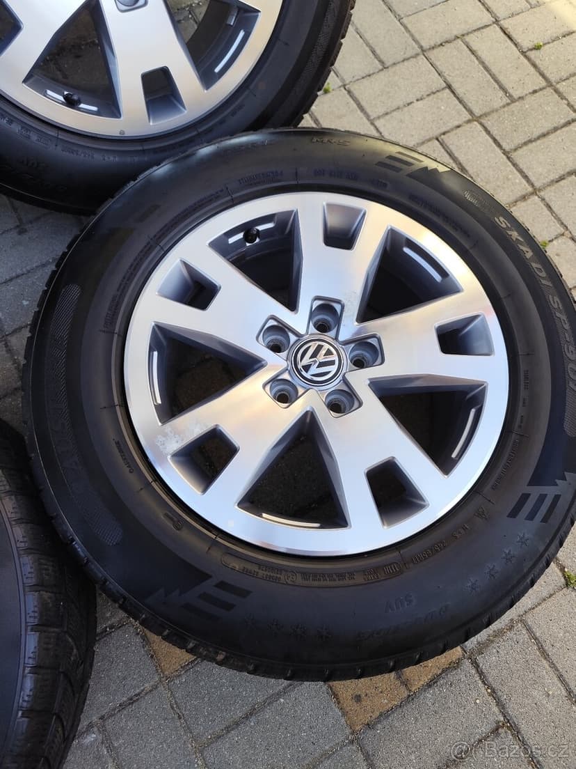 ALU 5x120 r17 VW, T5, AMAROK + PNEU