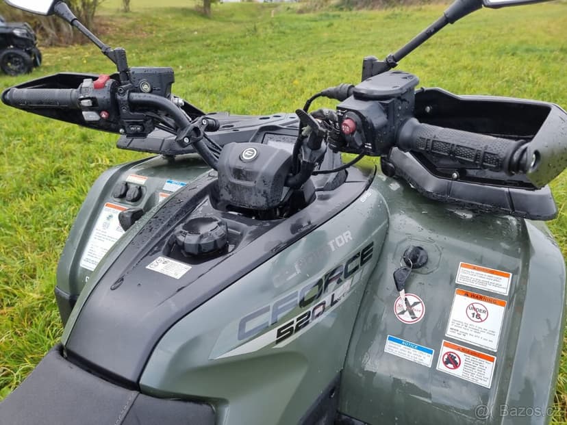 Gladiátor X520-A, EPS,  pracovní čtyřkolka CFMOTO - EURO 5