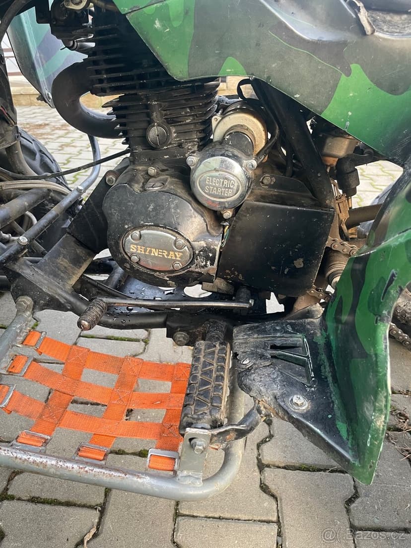 ATV čtyřkolka quad SHINERAY 200 manuál