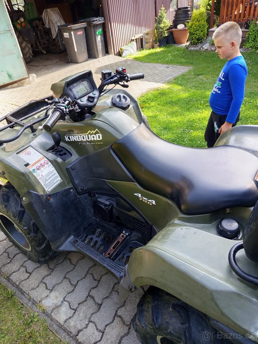Vymením štvorkolku Suzuki king Quad za Zetor