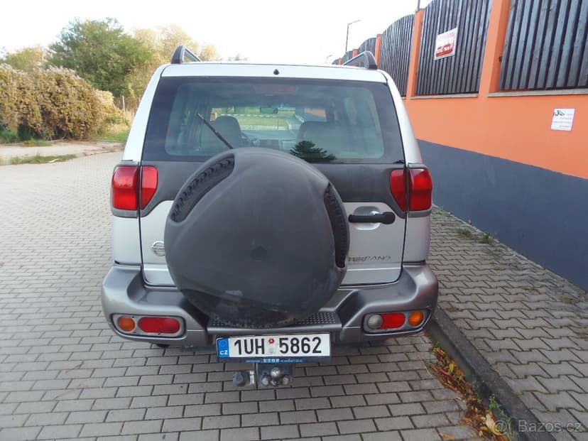 Nissan Terrano II 3.0 TD 4x4 tažné 3t 145500 km