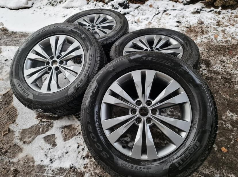 zimní Alu kola Mercedes X-Class W470 – 18" originál sada Pr