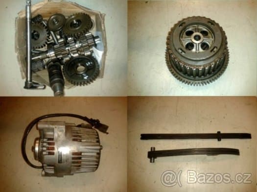 Suzuki GSXR 1100 W díly 93-95