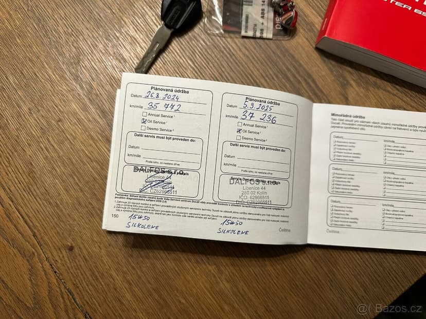 DUCATI MONSTER 696 ABS, 2014, ČR, servis