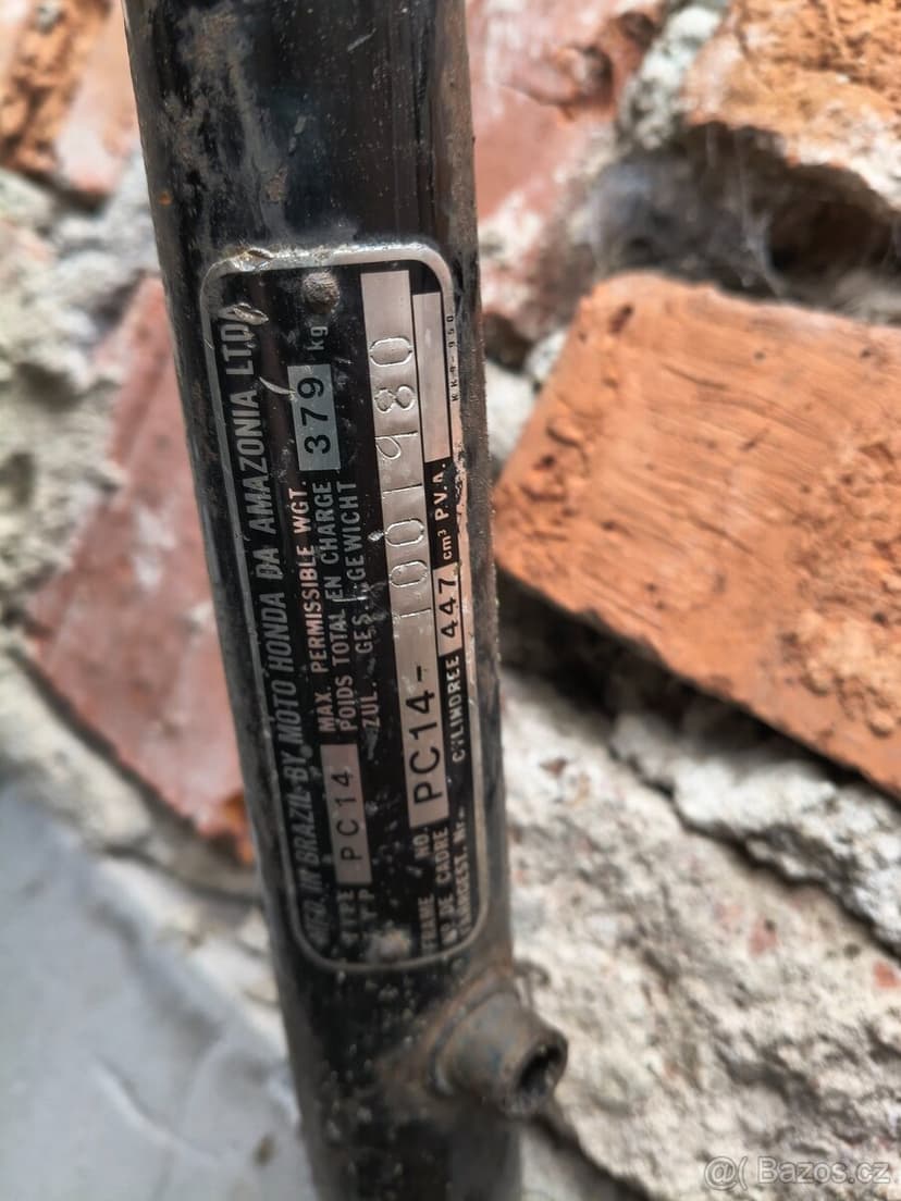 Rám s doklady - Honda CB 250N, CB 400N, CB450N