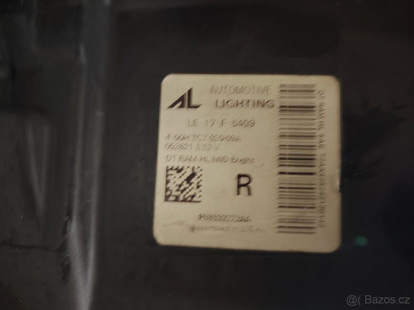 Přední světlo RAM 1500