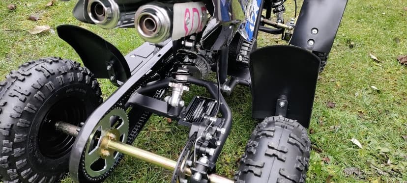 Nová modrá dětská čtyřkolka 50ccm Dragon