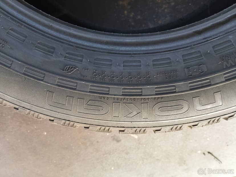 275/55 R20 Nokian rotiiva at m+s sada