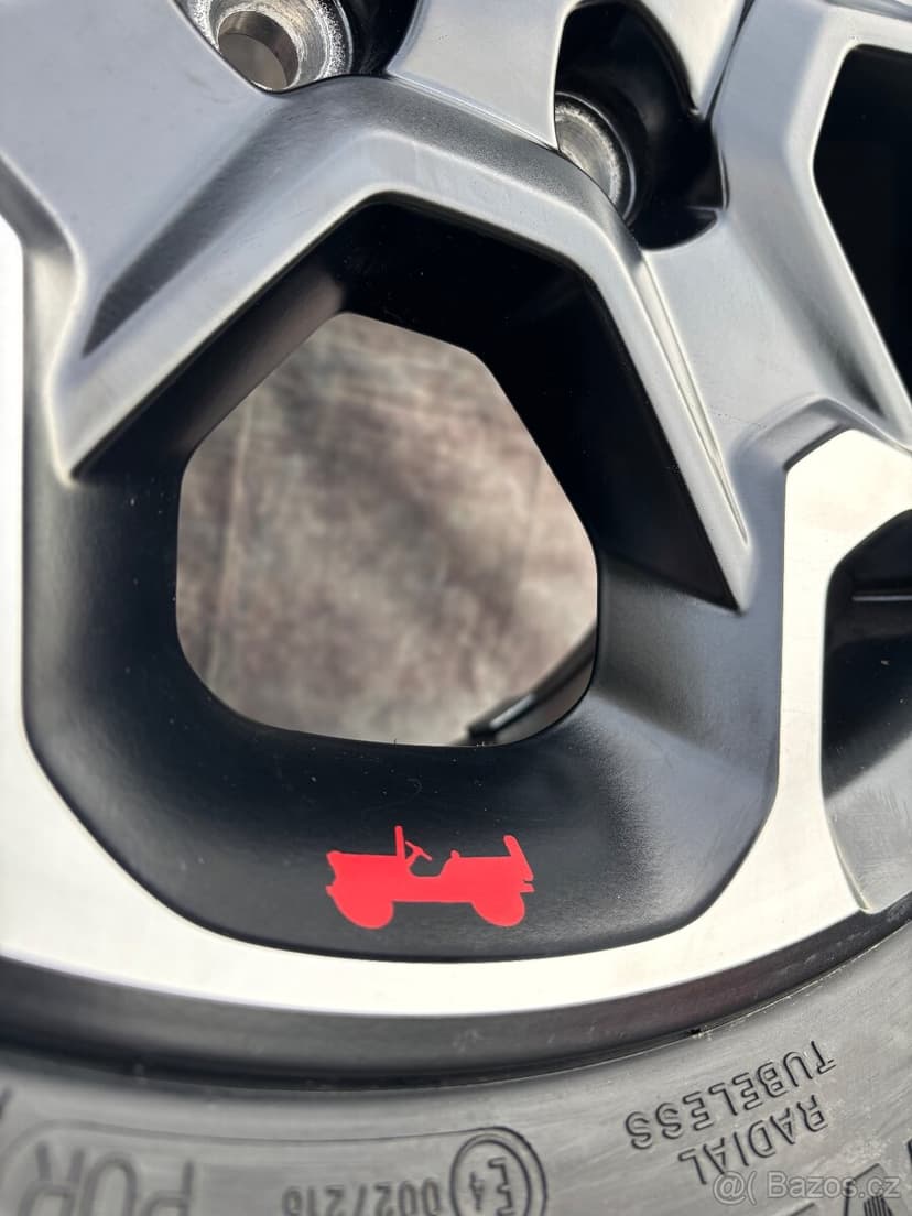 Originál alu kola Jeep 255/75/17