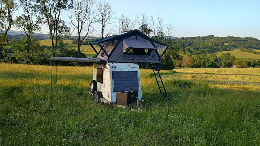 CAMOU minicamper / minikaravan až pro 4 osoby