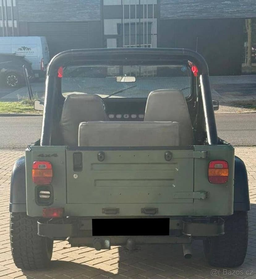 Jeep Wrangler YJ 2.5 4WD, rok výroby 1989