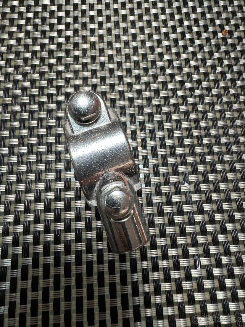 Celokovové chromované zpětná zrcátka motorka/chopper