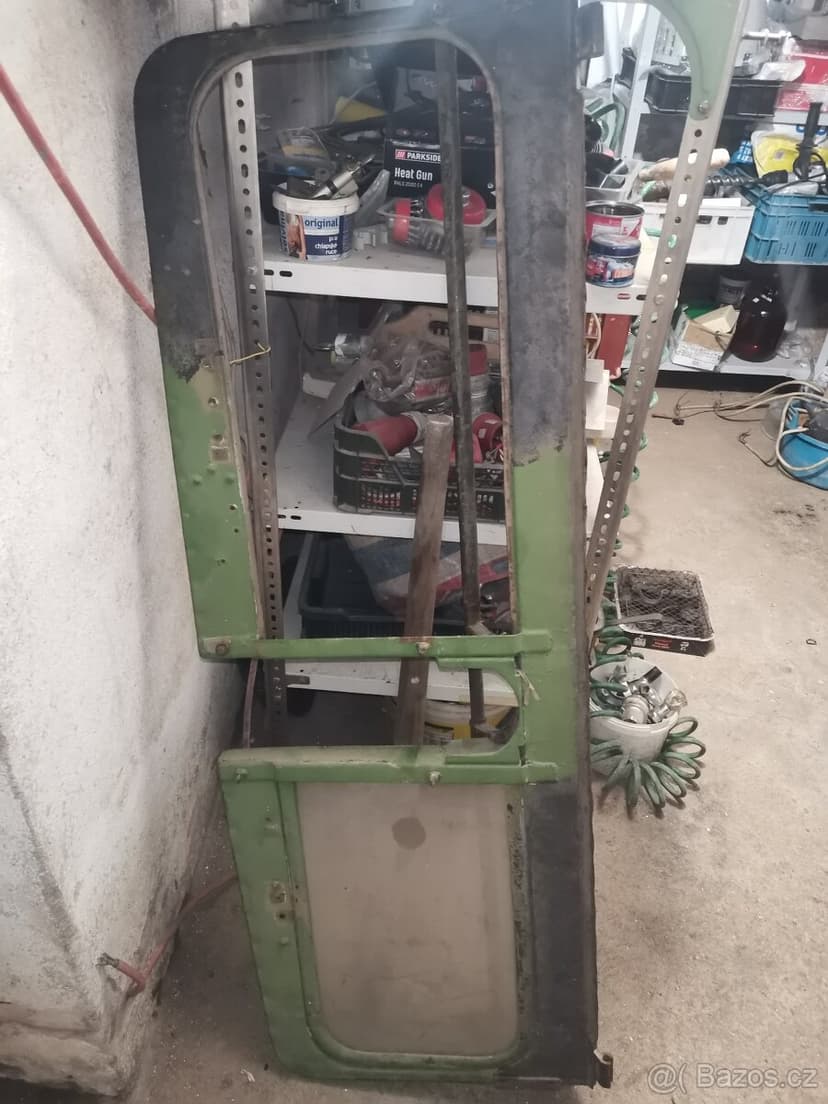 JEEP WRANGLER YJ - PRODÁM DVEŘE + LEMY BLATNÍKŮ + SKELET