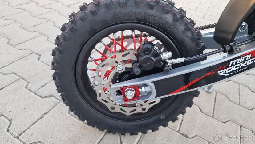 Pitbike MiniRocket Dorado DK90 12/10 Automat, el startér, se