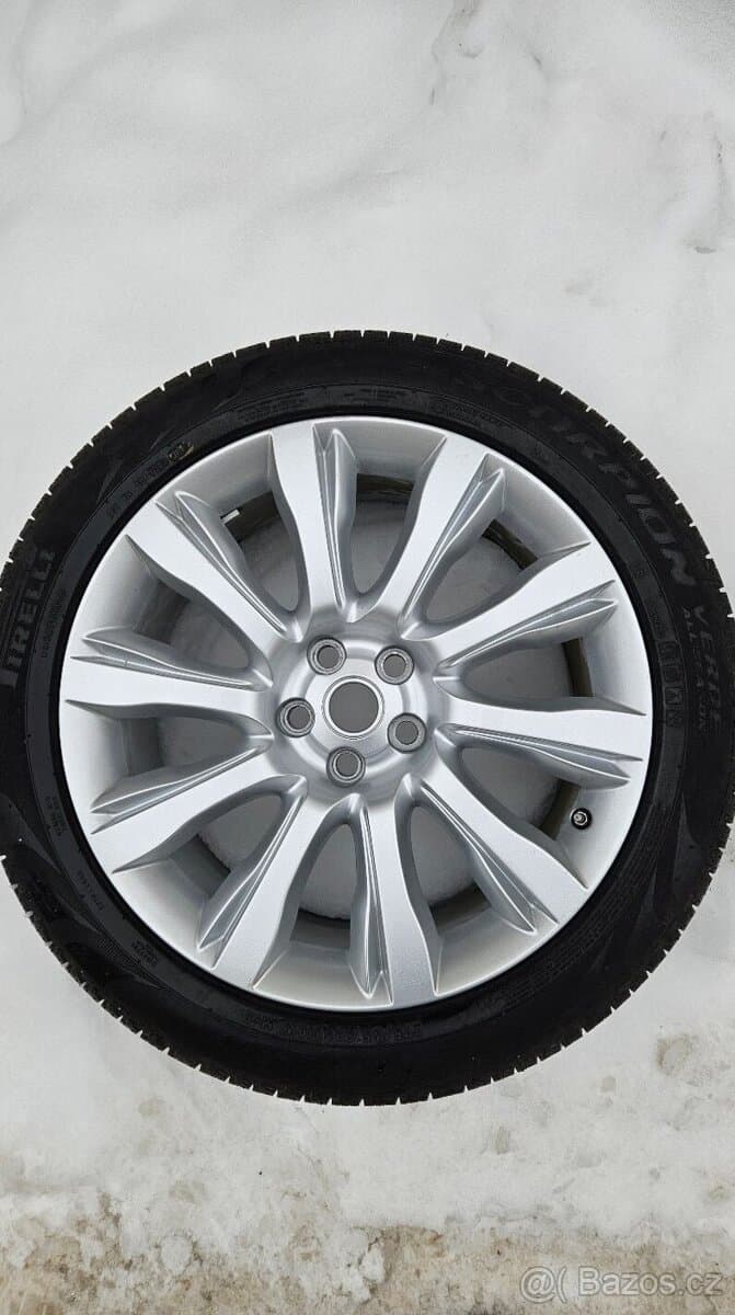 TOP ALU kola Land Rover 21" – 5×120, Pirelli 98 %