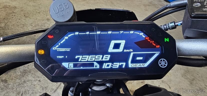 YAMAHA MT-07 Pure Black - odpočet DPH