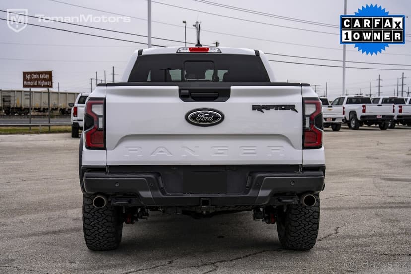 Ford Ranger Raptor 418Hp, US verze, 2024