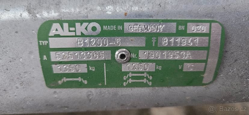 Hydraulicky sklopný autopřepravník 6m - 3500kg