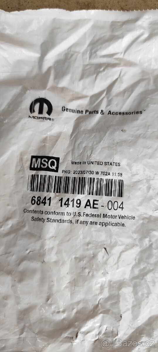 NOVÉ DÍLY NA DODGE DURANGO 12/10-