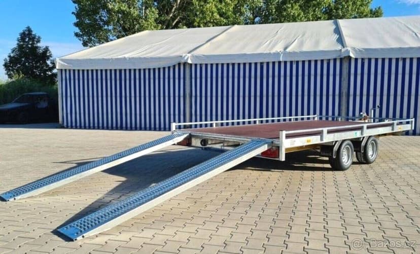 Autopřepravník Eduard 4020 nájezdy, naviják, relin