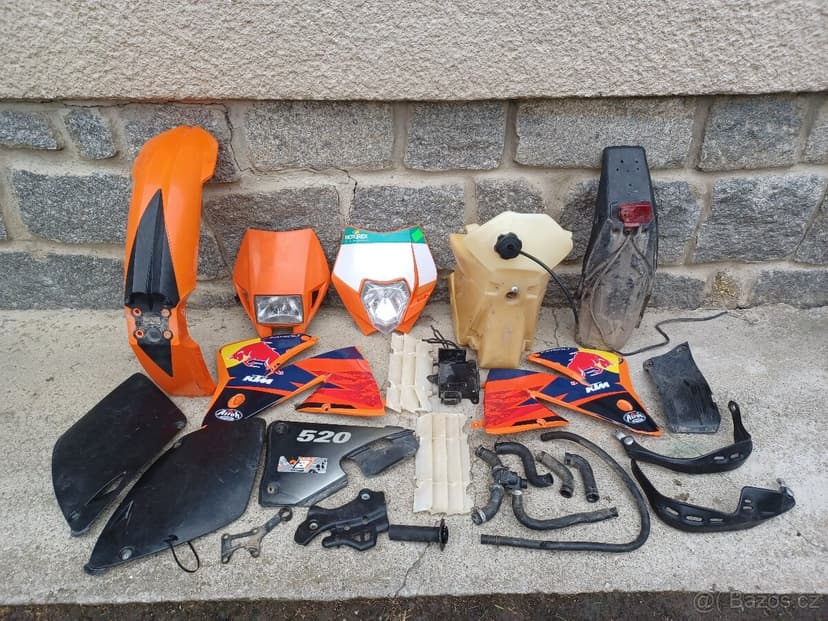 KTM EXC 520 RACING - NÁHRADNÍ DÍLY