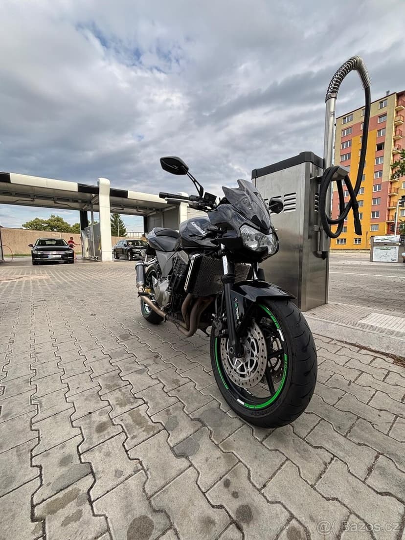 Kawasaki Z750 A2 (25kW v TP) | 50tis km | po velkém servisu