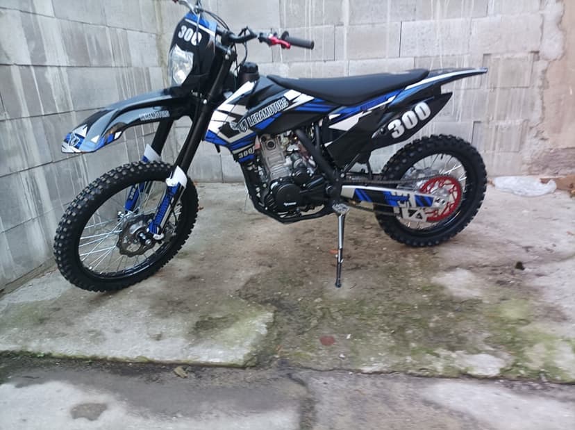 Pitbike Leramotors Killer PRO 300cc H2O – modrá