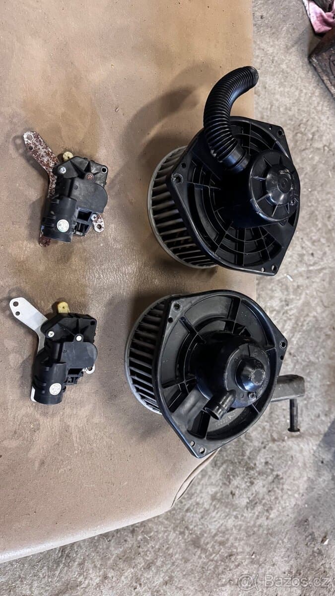 Nissan Patrol y61 díly topení a ventilace