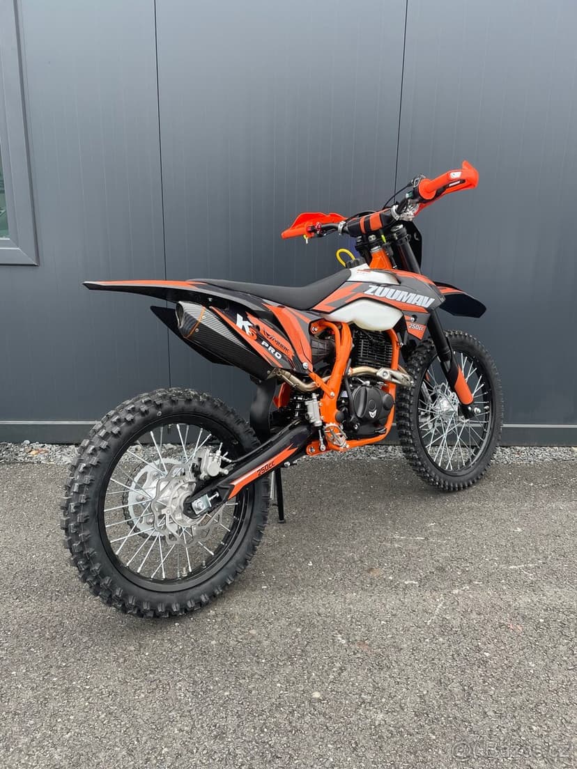Pitbike Markstore Zuumav K5-250cc PRO 21/18 - oranžová