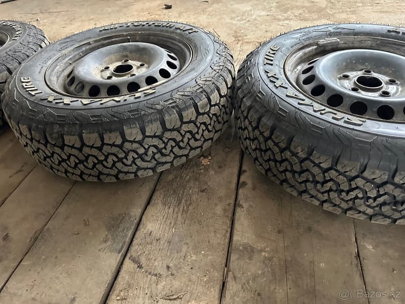 Pneumatiky 205/70 r15 offroad 5x112 disky